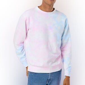 Unisex Pastel Tie-Dye Sweater